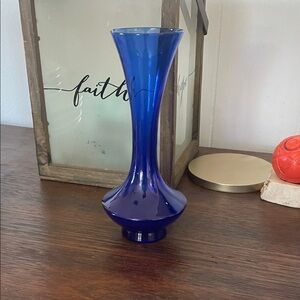 Cobalt Blue Bud Vases